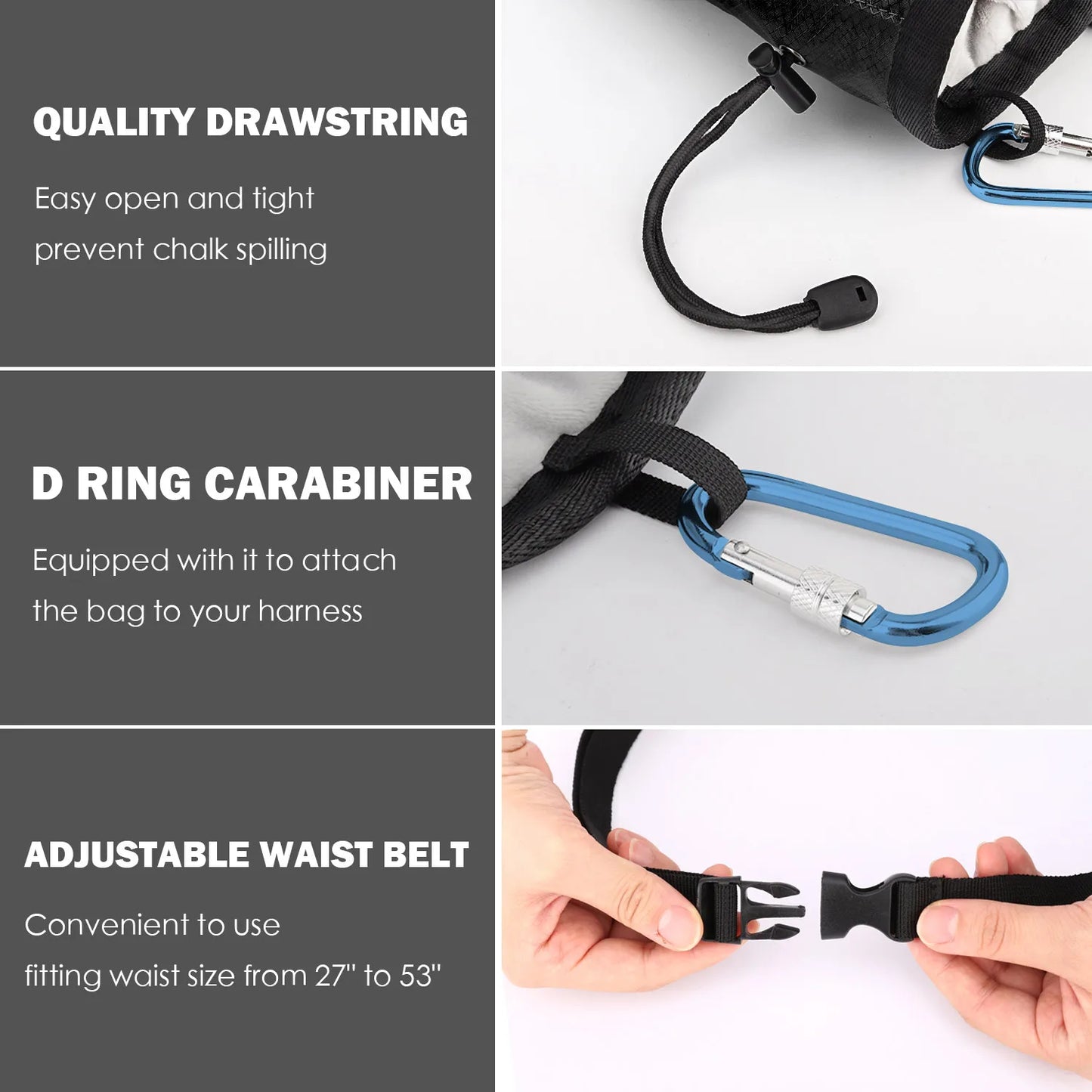 Magnesia Sack for Bouldering & Lifting