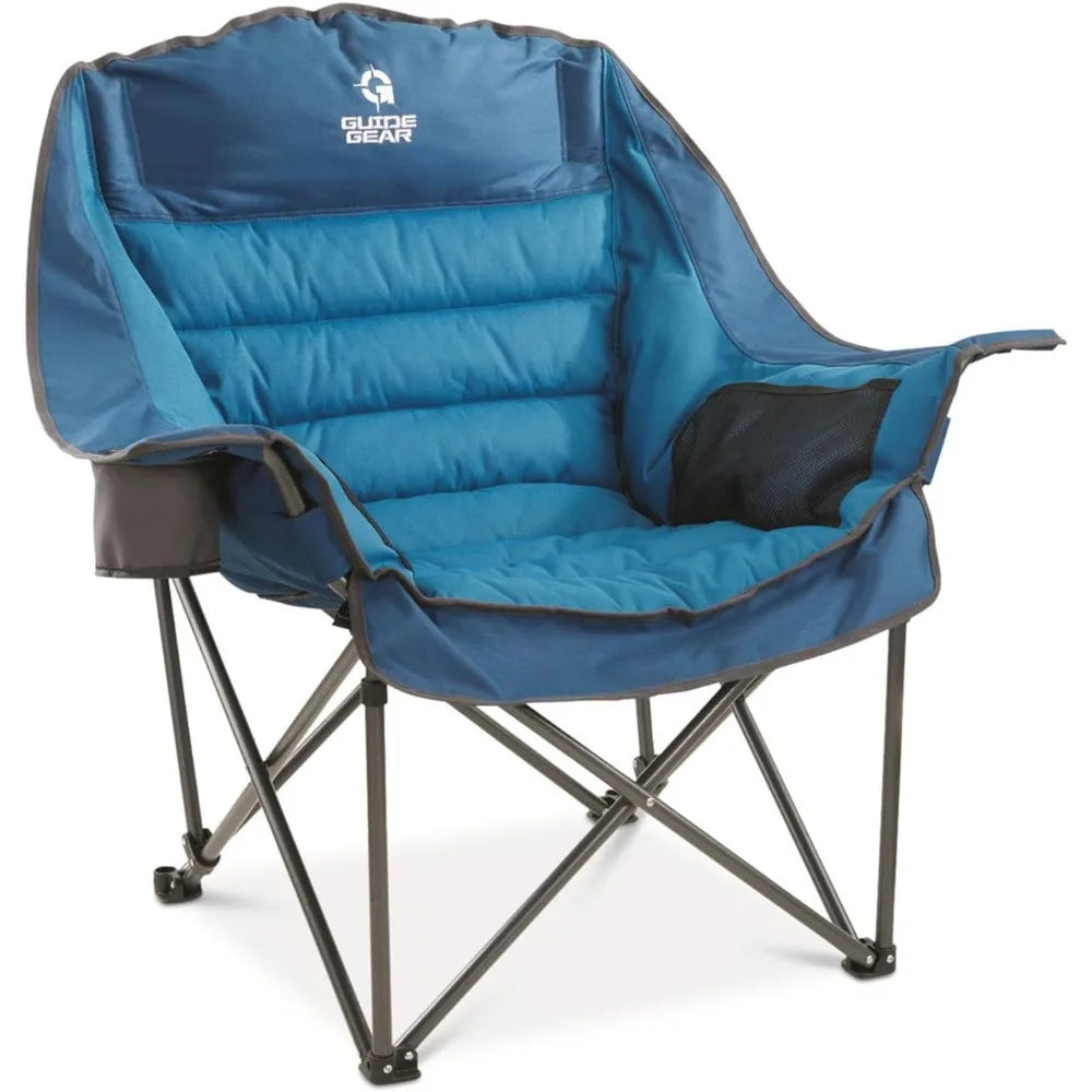 Oversized Padded Folding Camping Chair