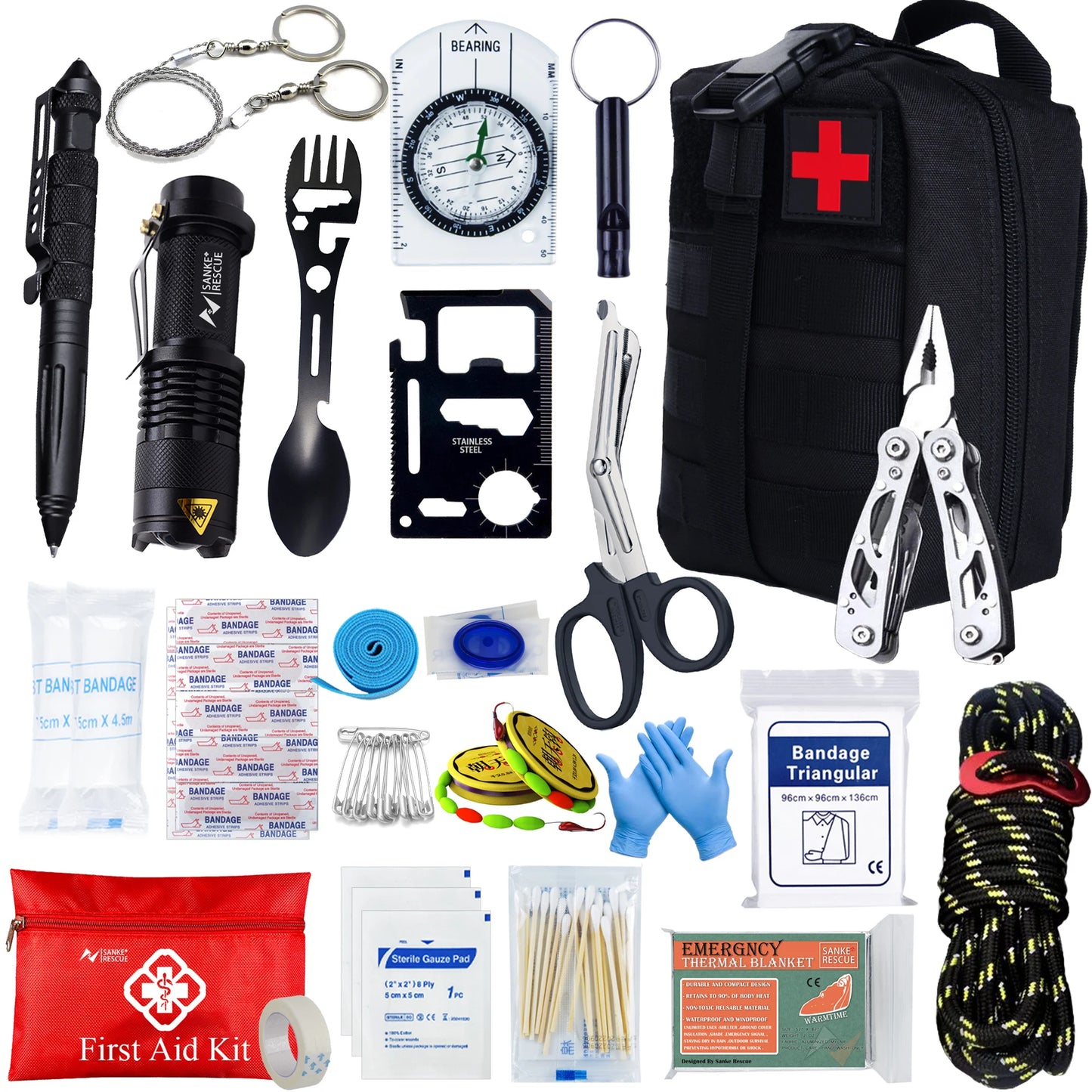 Full Survival First Aid Set