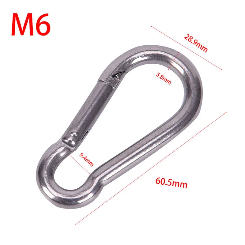 Stainless Steel Spring Snap Hook