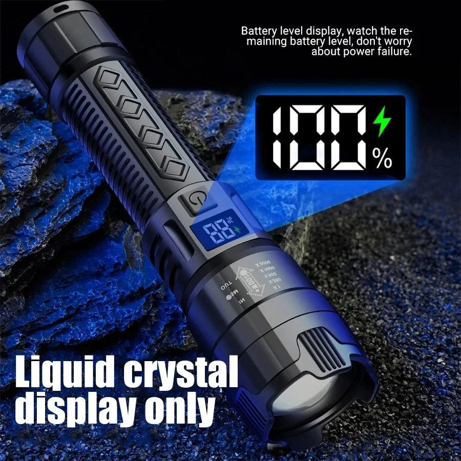 High Power Tactical Camping Torch