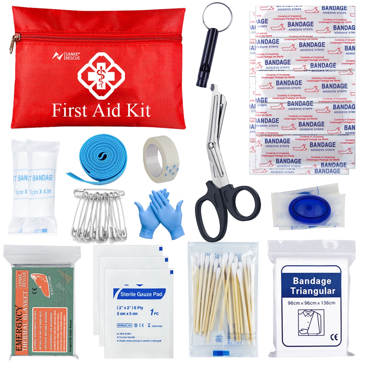 Full Survival First Aid Set