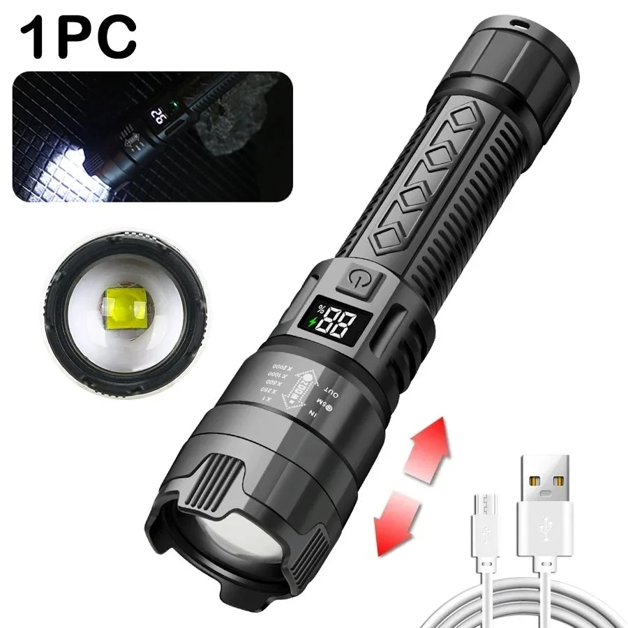 High Power Tactical Camping Torch