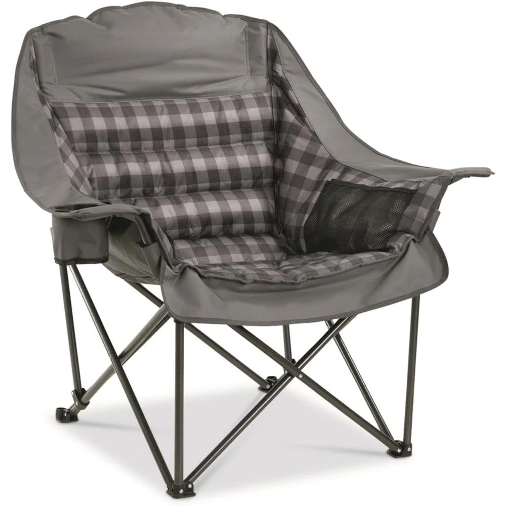 Oversized Padded Folding Camping Chair