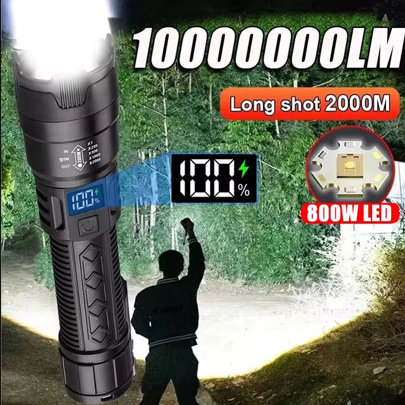 High Power Tactical Camping Torch
