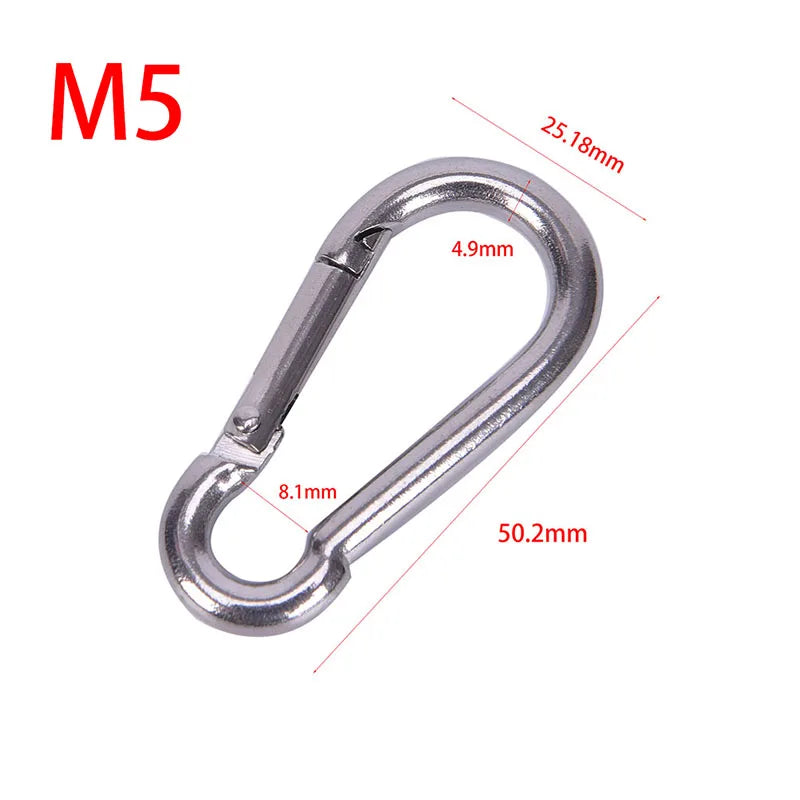 Stainless Steel Spring Snap Hook