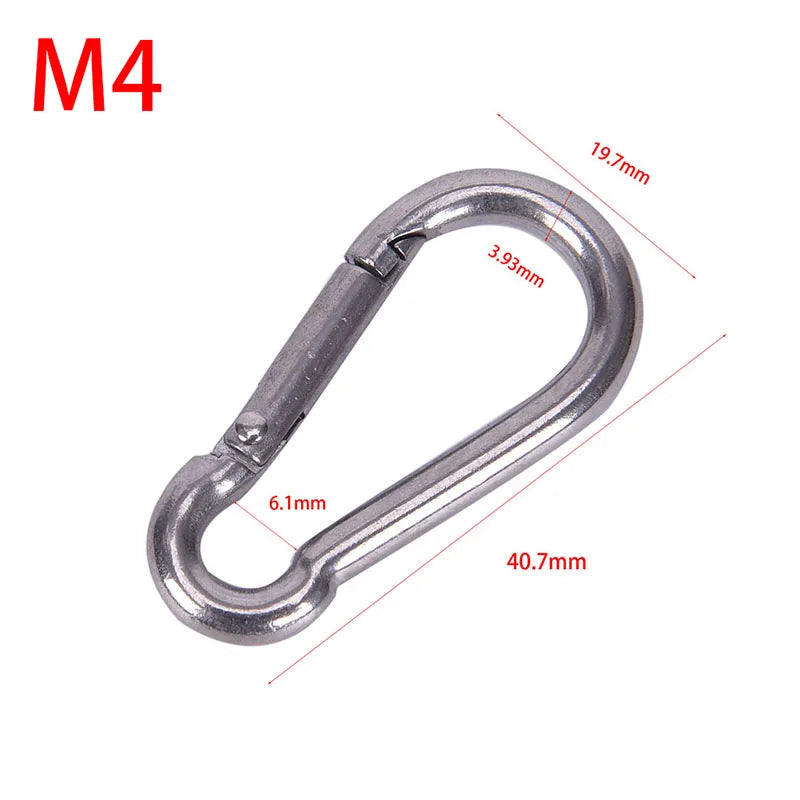 Stainless Steel Spring Snap Hook