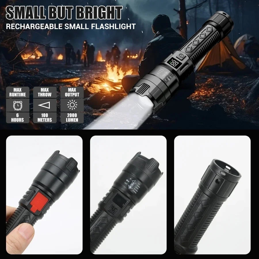 High Power Tactical Camping Torch