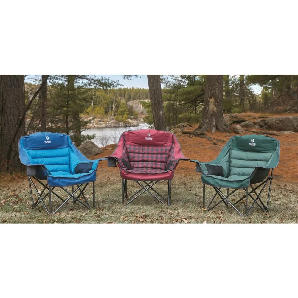 Oversized Padded Folding Camping Chair