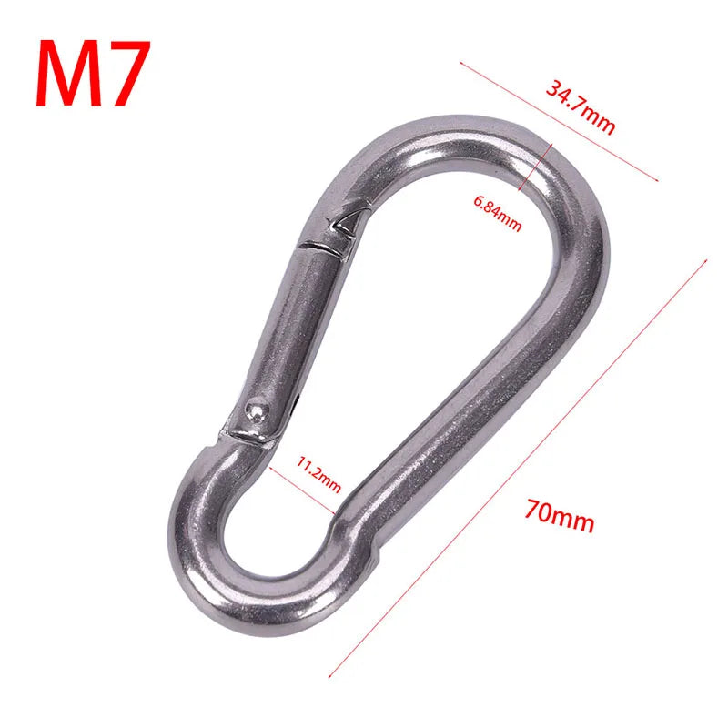 Stainless Steel Spring Snap Hook