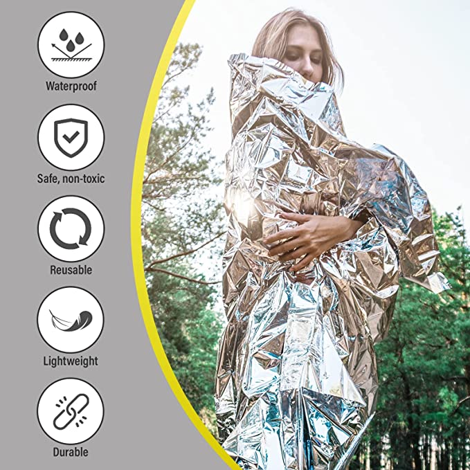 Waterproof & Windproof Rainier Rugged Survival Blankets